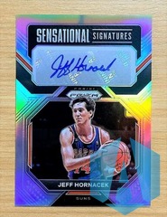 2022-23 Prizm Jeff Hornacek #SS-JH Silver Prizm AUTO Sensational Signatures Suns